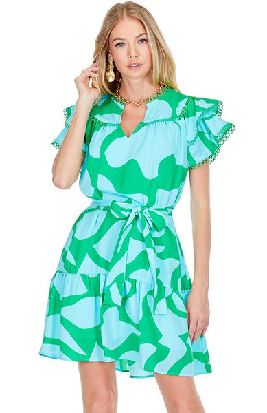 Joy Joy Loop Trim Dress