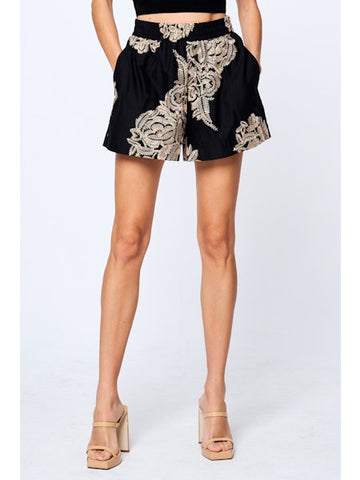 Ciebon Embroidered Short