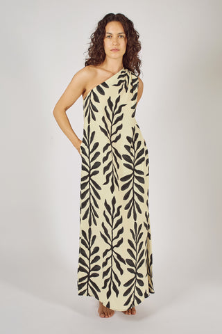 Traffic People Gia One Shoulder Dress