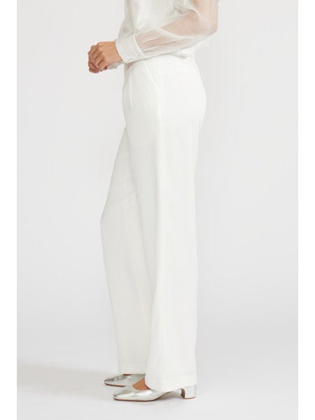 Lucy Paris Valli Cupro Pant [white]