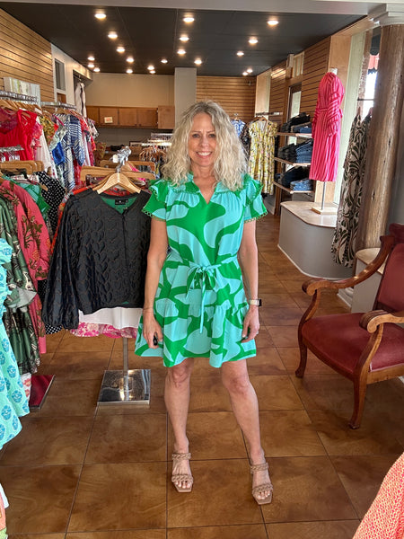 Joy Joy Loop Trim Dress