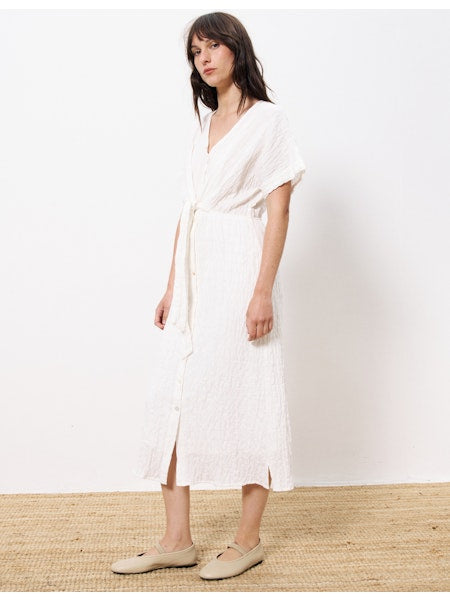 FRNCH Chryslaine Tie Front Dress