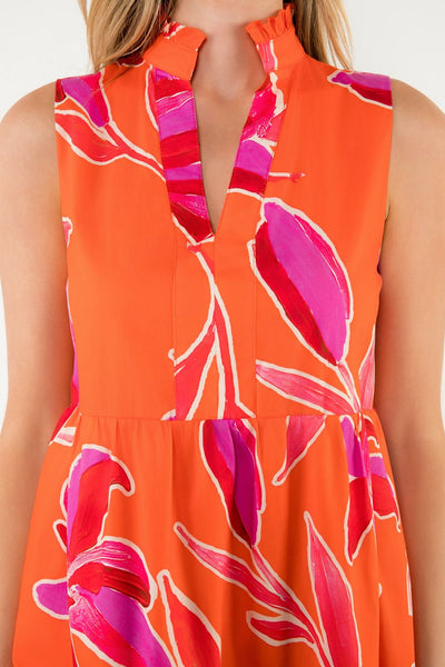 THML Sleeveless Tiered Dress