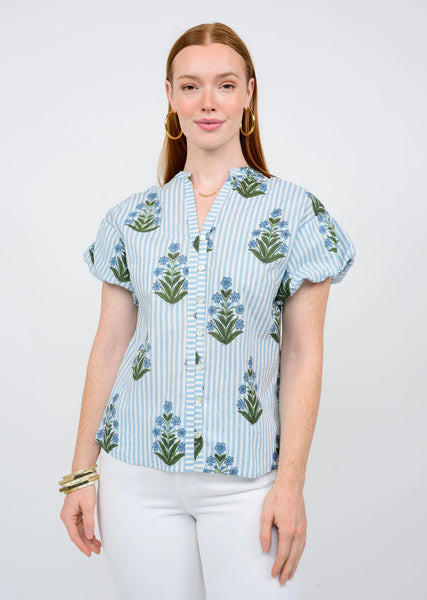 Ivy Jane Striped Block Top
