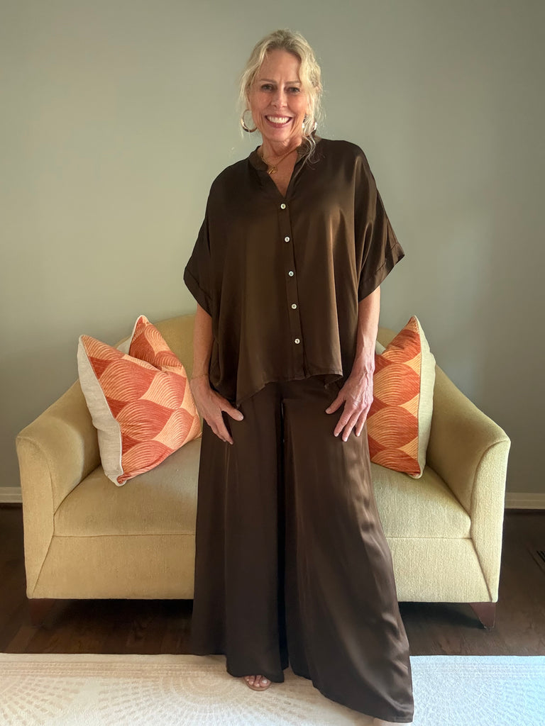 BYU Full Kimono Sleeve Top