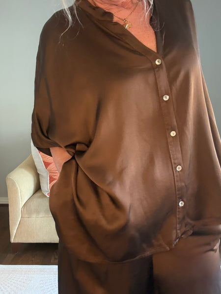 BYU Full Kimono Sleeve Top