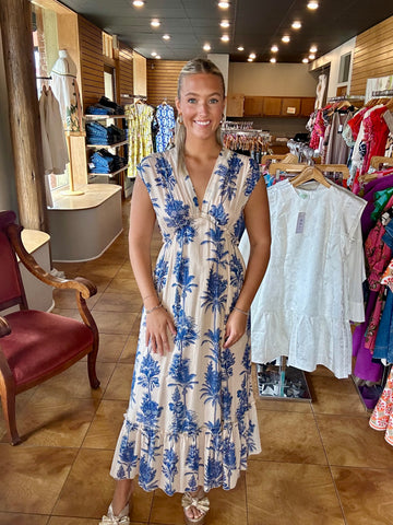 BYU Palm Maxi Dress