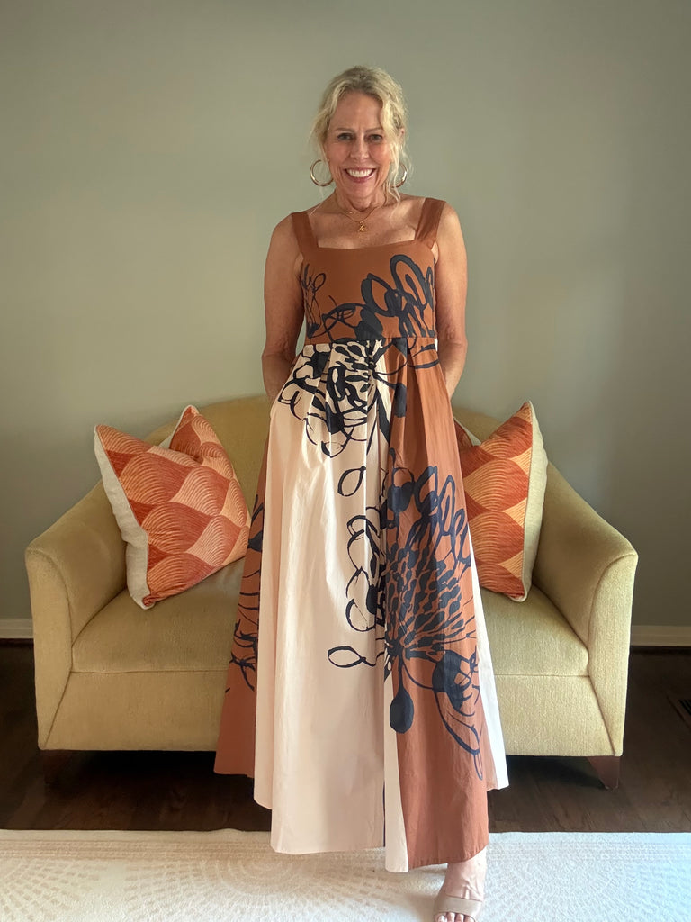 Bel Kazan Lulu Print Janie Dress
