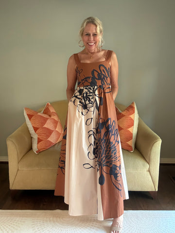 Bel Kazan Lulu Print Janie Dress