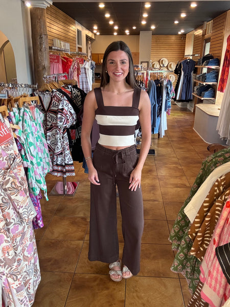 Joe’s Jeans Addison Drawstring Pant [coffee]