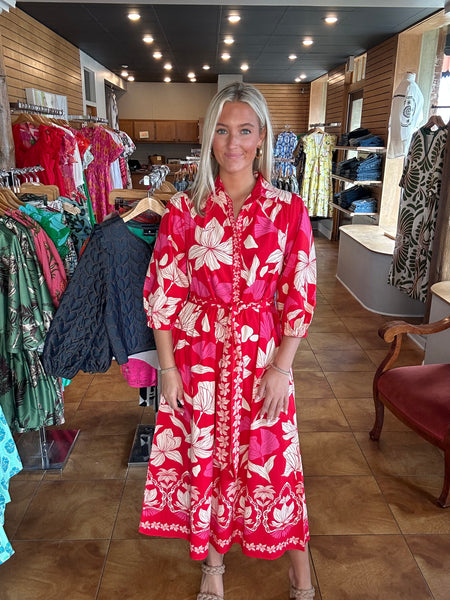 Maude Vivante Remi Dress [chilli florals]