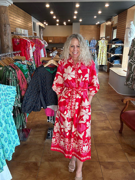 Maude Vivante Remi Dress [chilli florals]