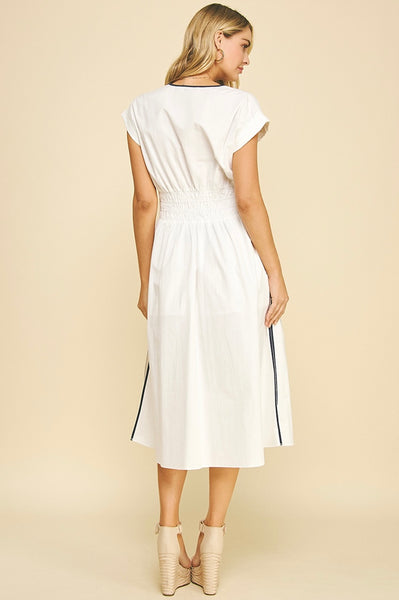 PINCH Color Block Piped Dress