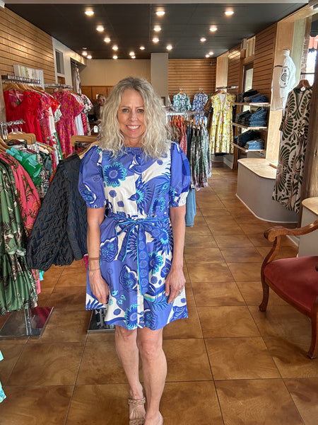 Maude Vivante Skyla Dress [blue porcelain]