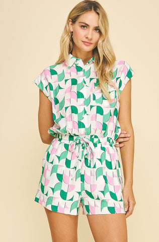 PINCH Printed Short