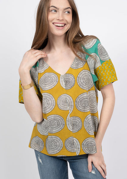 Ivy Jane Swirl in Patches Top