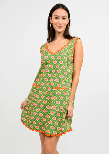 Uncle Frank Flowering Waves Dress