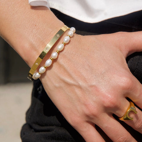 Ellie Vail Coda North Star Bangle Bracelet