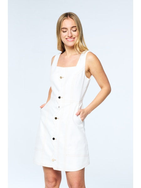 Ciebon Scalloped Front Mini Dress