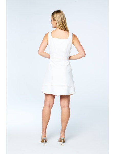 Ciebon Scalloped Front Mini Dress