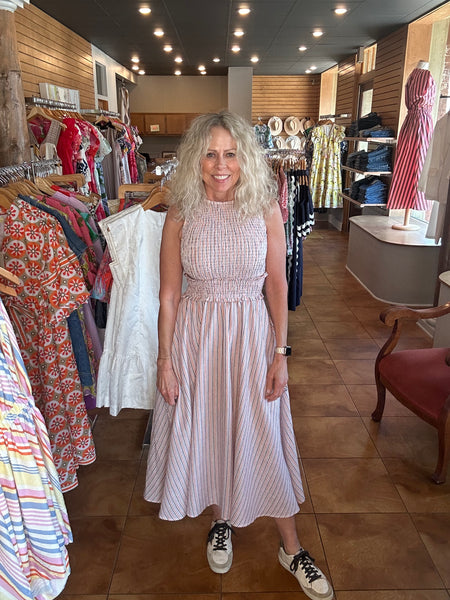 PINCH Tiered Midi Dress