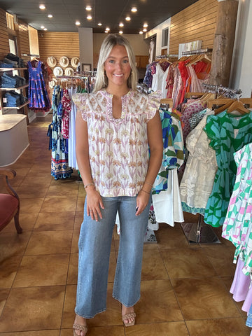 Ivy Jane Three Pattern Top