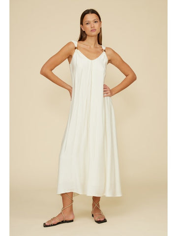 Lucy Paris Sutton Halter Bead Dress