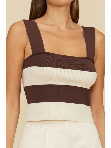 Lucy Paris Lula Striped Knit Top