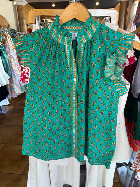 THML Multi Color Checkered Top