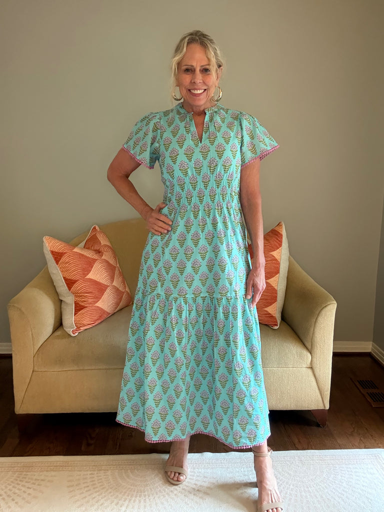 Uncle Frank Lavender Blooms Dress – Audie Mescal Clothing