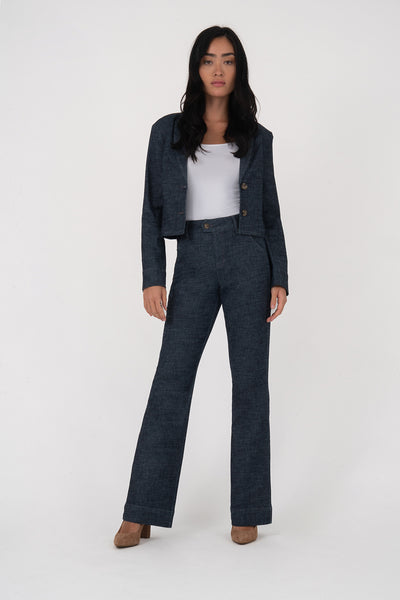 Level 99 Lynda Crop Blazer