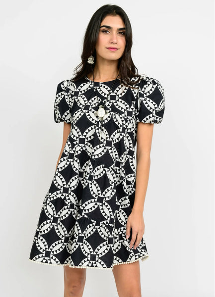 Uncle Frank Quality Pattern Swing Dress