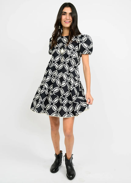 Uncle Frank Quality Pattern Swing Dress