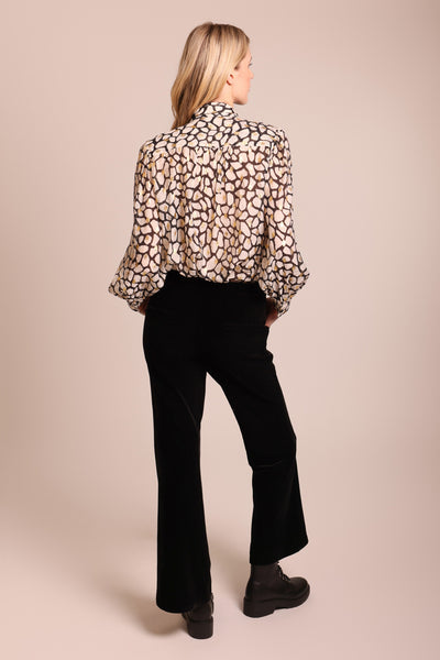 Traffic People Stepping Stones Bonnie Blouse [white]