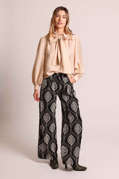 Traffic People Anything Goes Bonnie Blouse [cream]
