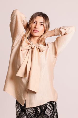 Traffic People Anything Goes Bonnie Blouse [cream]