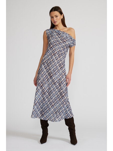 Lucy Paris Ace Asymmetrical Dress