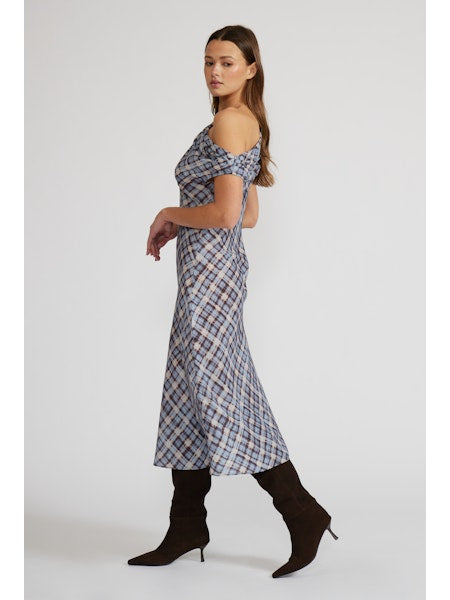 Lucy Paris Ace Asymmetrical Dress