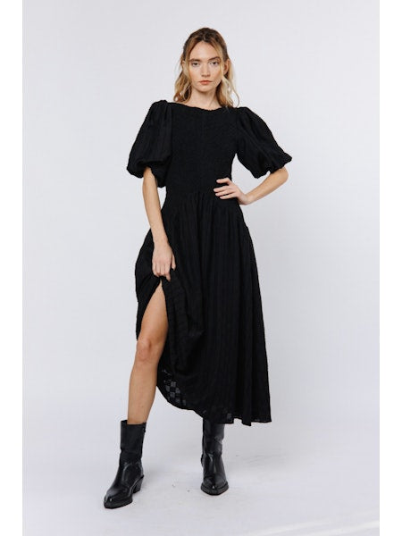 Ciebon Smocked Midi Dress