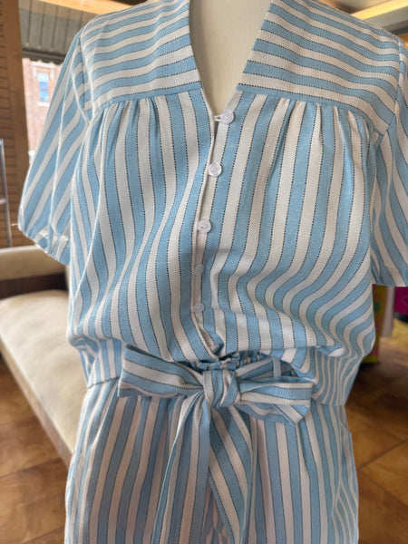 Joy Joy Blue Stripe Short