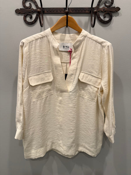 BYU Split Neck Tunic