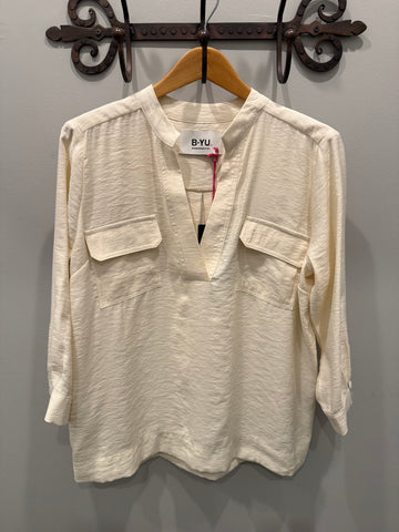 BYU Split Neck Tunic
