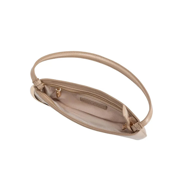Melie Bianco Sade Recycled Vegan Leather Shoulder Bag [ivory]