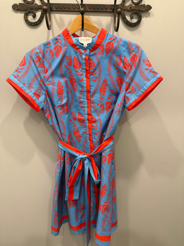 Joy Joy Stripe Placket Dress