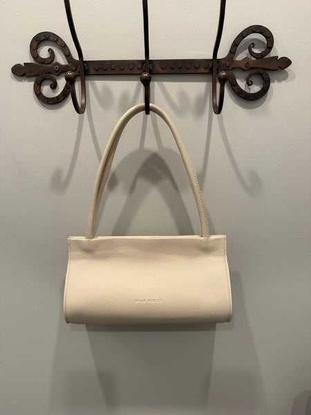 Melie Bianco Ryleigh Recylcled Vegan Leather Shoulder Bag [bone]