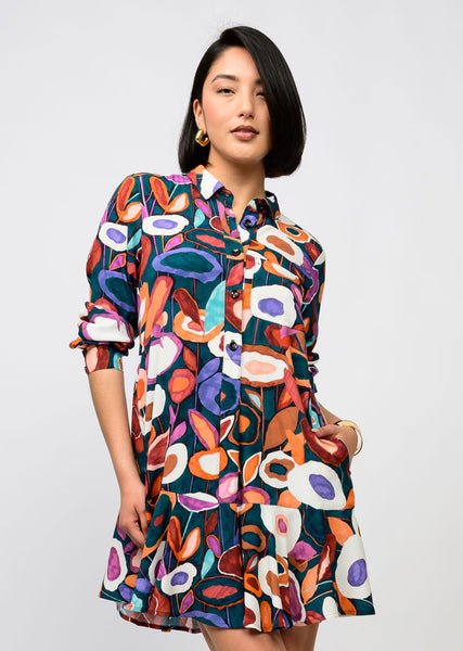 Uncle Frank Fall Blooms Dress