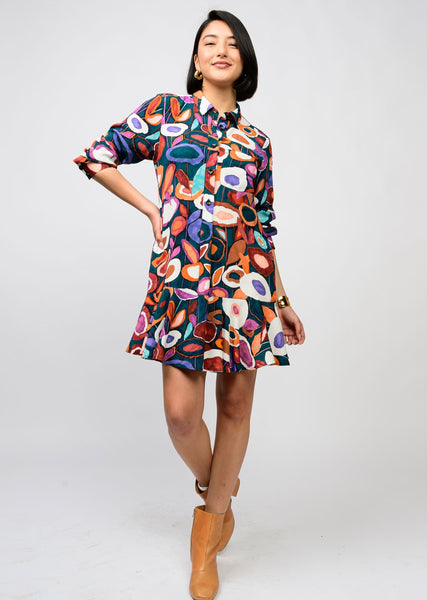 Uncle Frank Fall Blooms Dress