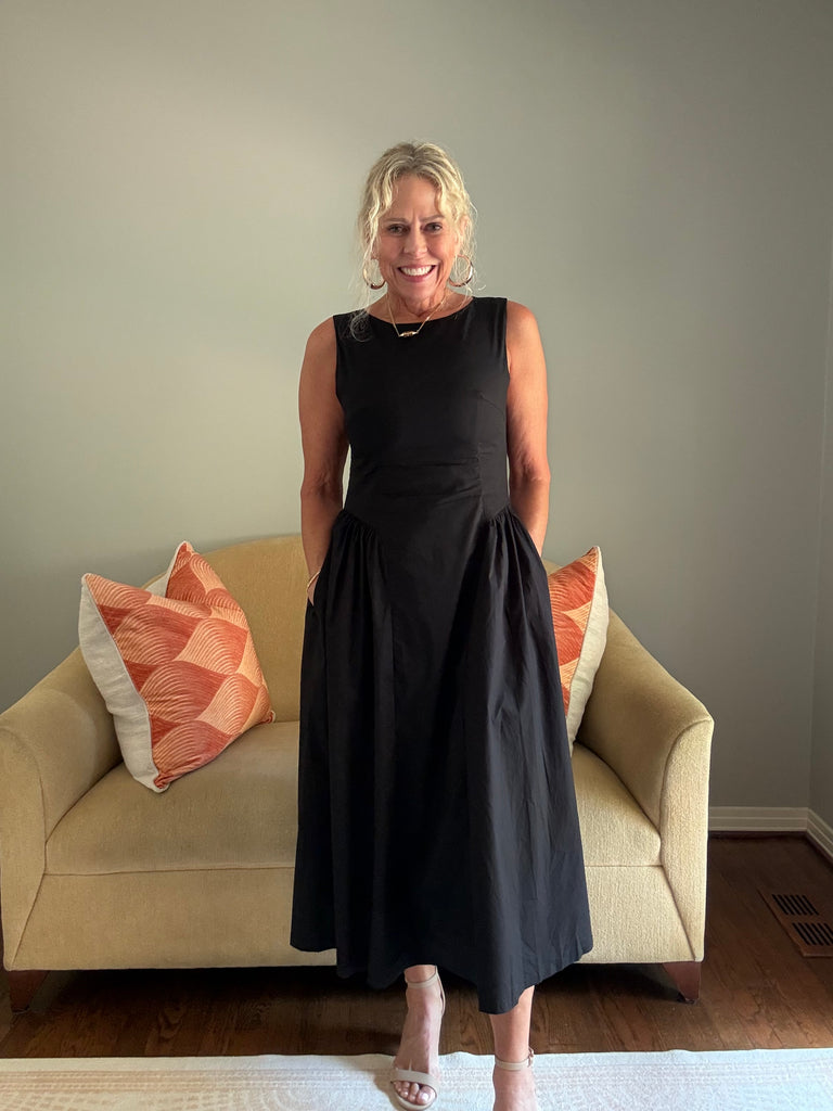 THML Sleeveless Midi Dress