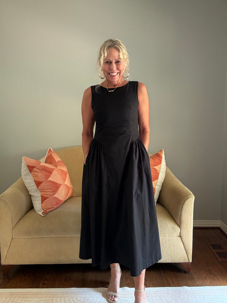 THML Sleeveless Midi Dress