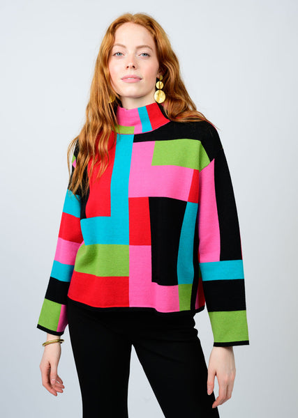 Ivy Jane Color Block Sweater